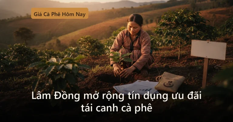 Lâm Đồng mở rộng tín dụng ưu đãi tái canh cà phê cho đồng bào dân tộc thiểu số